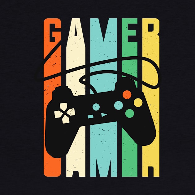 Gamer Console Controller Retro Gaming by Foxxy Merch